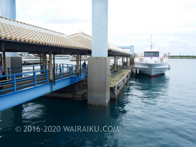 石垣港離島ターミナルから竹富島