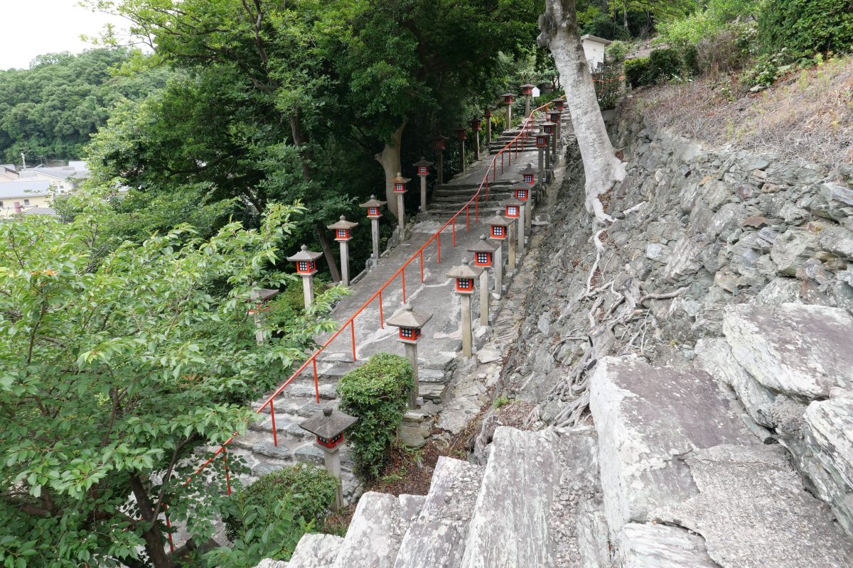 和歌浦天満宮　階段