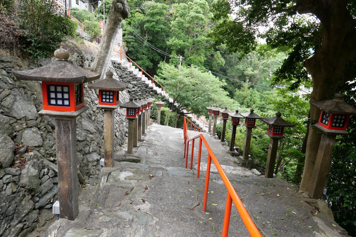 和歌浦天満宮　階段
