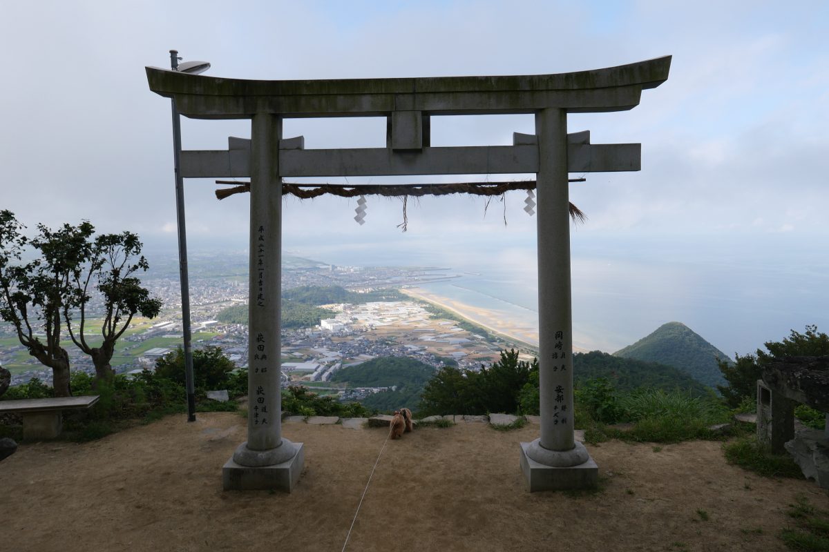 高屋神社本宮　天空の鳥居