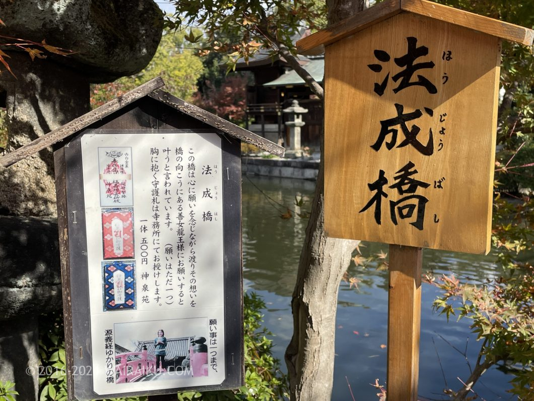 神泉苑 願いを一つだけ叶えてくれる龍神